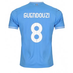 Lazio Matteo Guendouzi #8 Hemmatröja 2023-24 Kortärmad